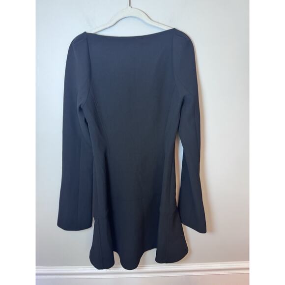 ALC Heidi Combo Fit & Flare Black Mini Dress Sz 8 NWT $495 MSRP - Picture 12 of 15